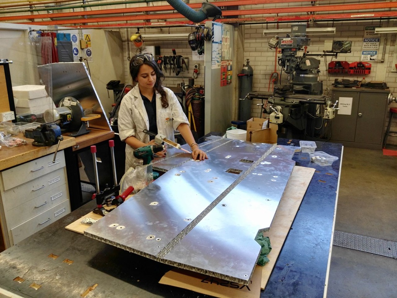 Hiba Abadir is an engineering student and manager of the Sydney Motorsport team.