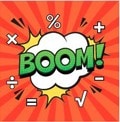 Image of the word 'Boom'