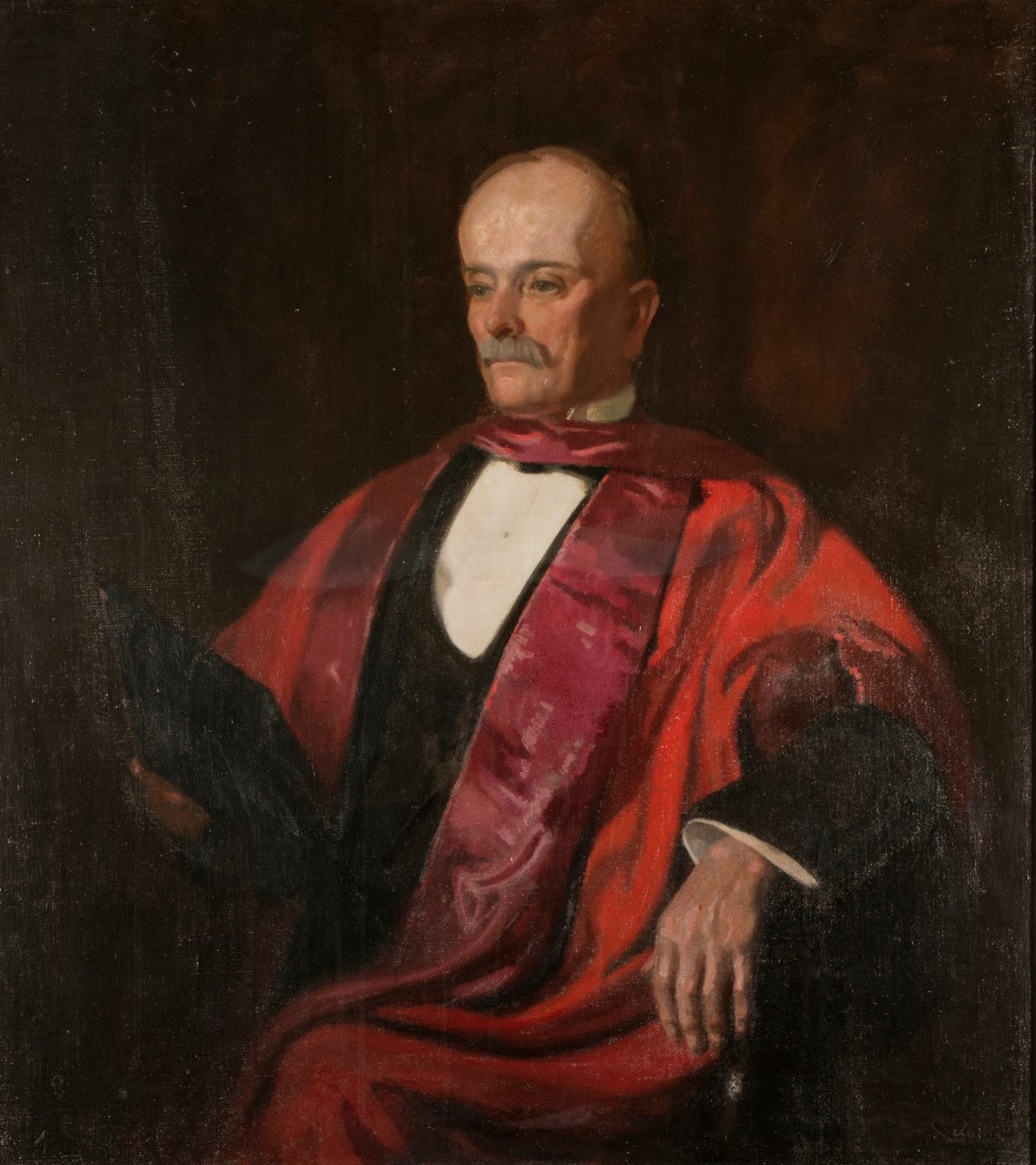 A portrait of John Bradfield 