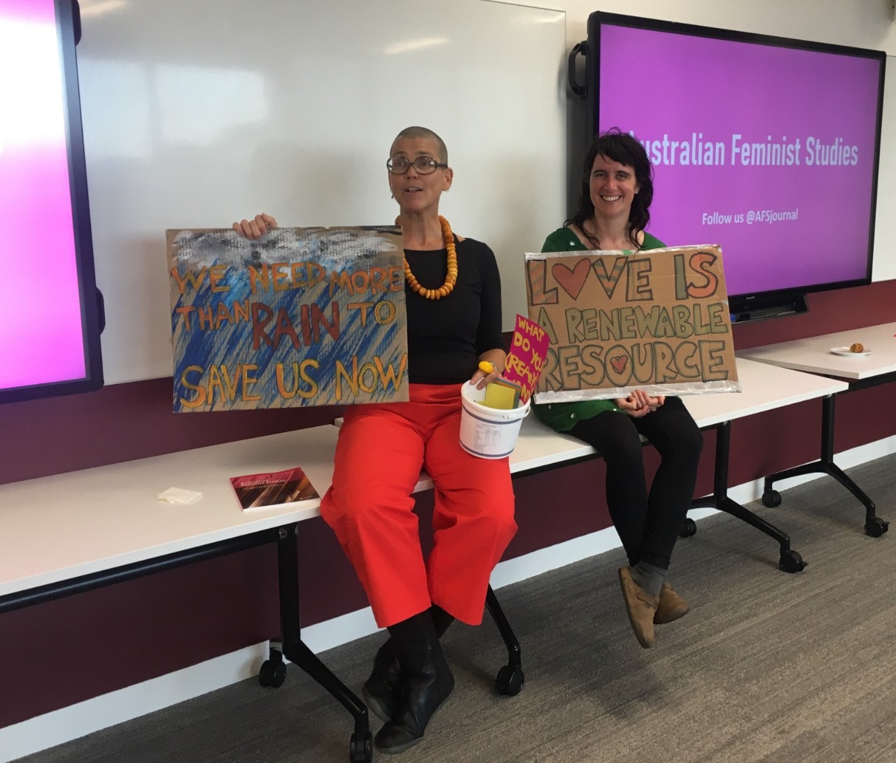 Launch of the special issue of the journal Australian Feminist Studies, titled What do we Want? Feminist Environmental Humanities.
