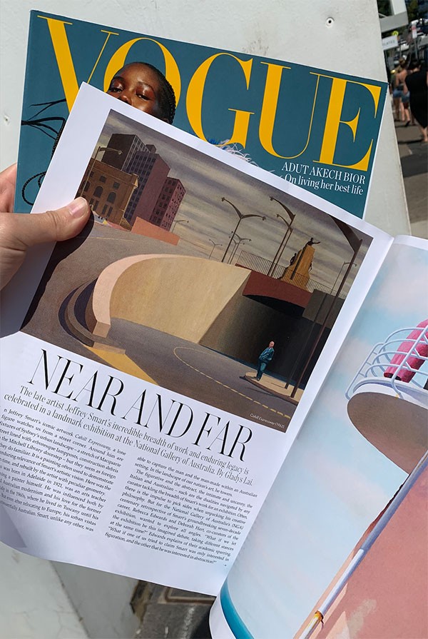 Image of Vogue magazine byline by Gladys Lai