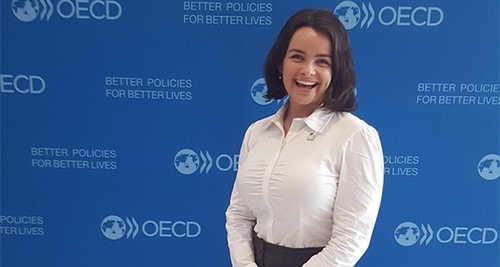 Zoe Neill has been named a 2018 Global Voices delegate to the OECD Forum in Paris