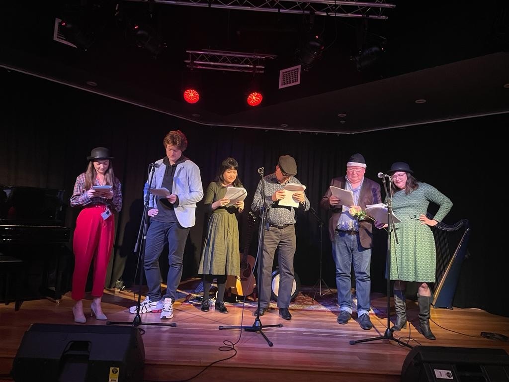 Bloomsday Group Reading on Stage