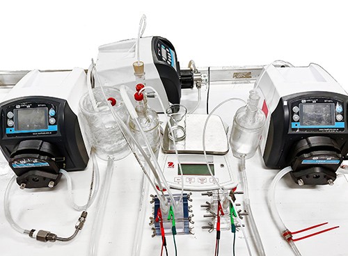 The electrochemical system for lithium extraction