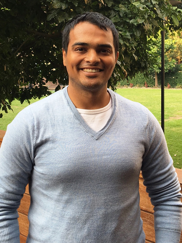 PhD student Suchet Barogti