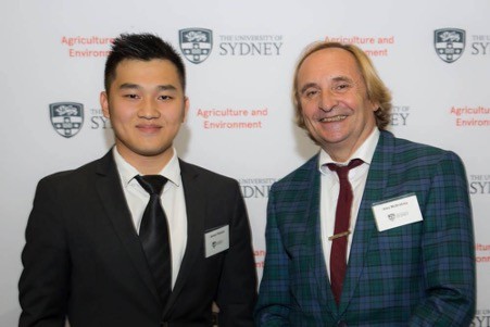 Jeremy Pranato and Professor Alex McBratney