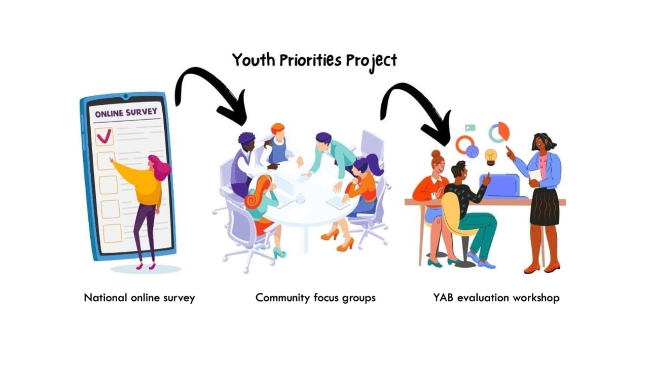 Youth Priorities Project development stages