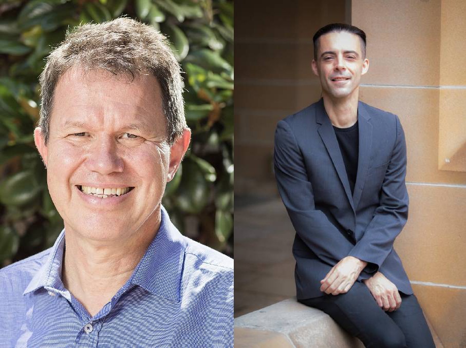 Professor Tony Capon and Associate Professor Hamish McDougall