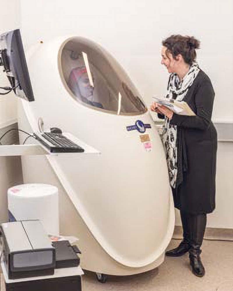 Image of the BodPod