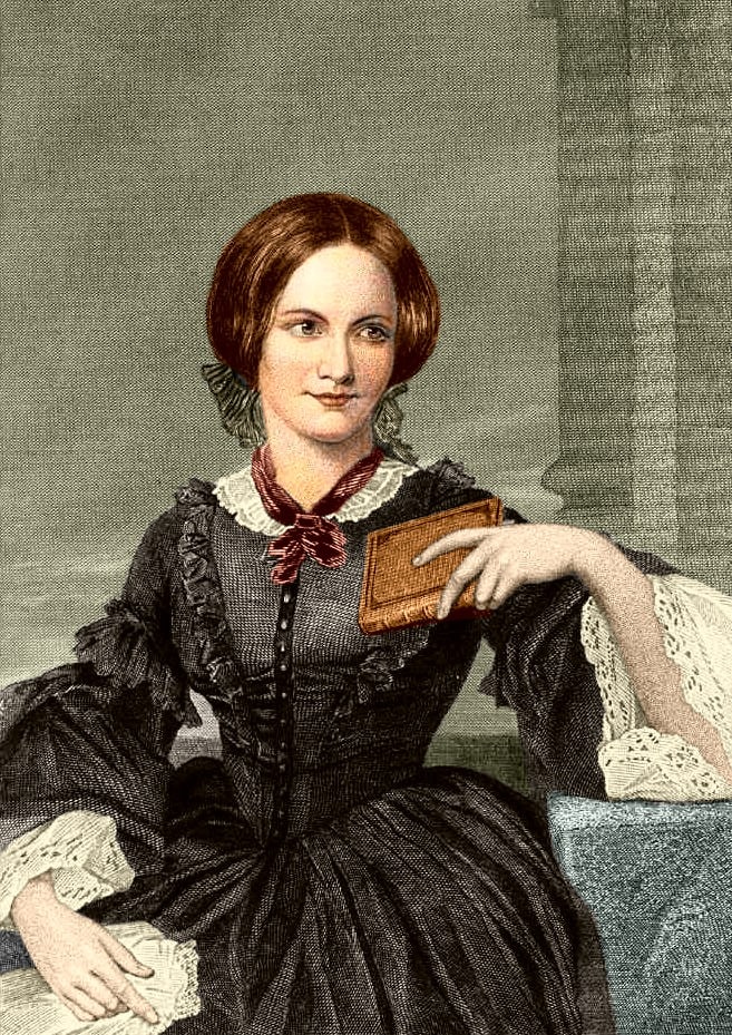 Charlotte Brontë painted by Evert A. Duyckinck, based on a drawing by George Richmond. Image: Wikimedia Commons.