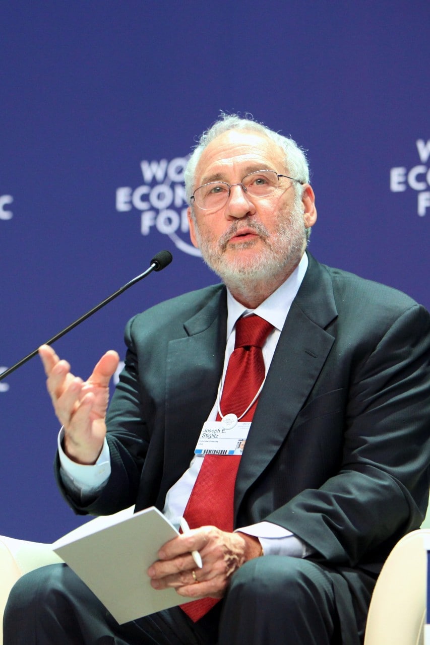 Professor Joseph Stiglitz awarded the 2018 Sydney Peace Prize.