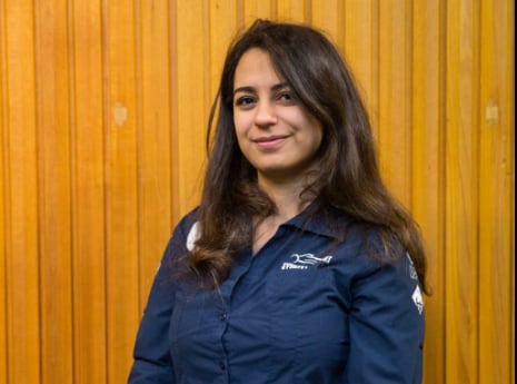 Hiba Abadir believes the Formula SAE team is a rewarding pursuit regardless of gender. 