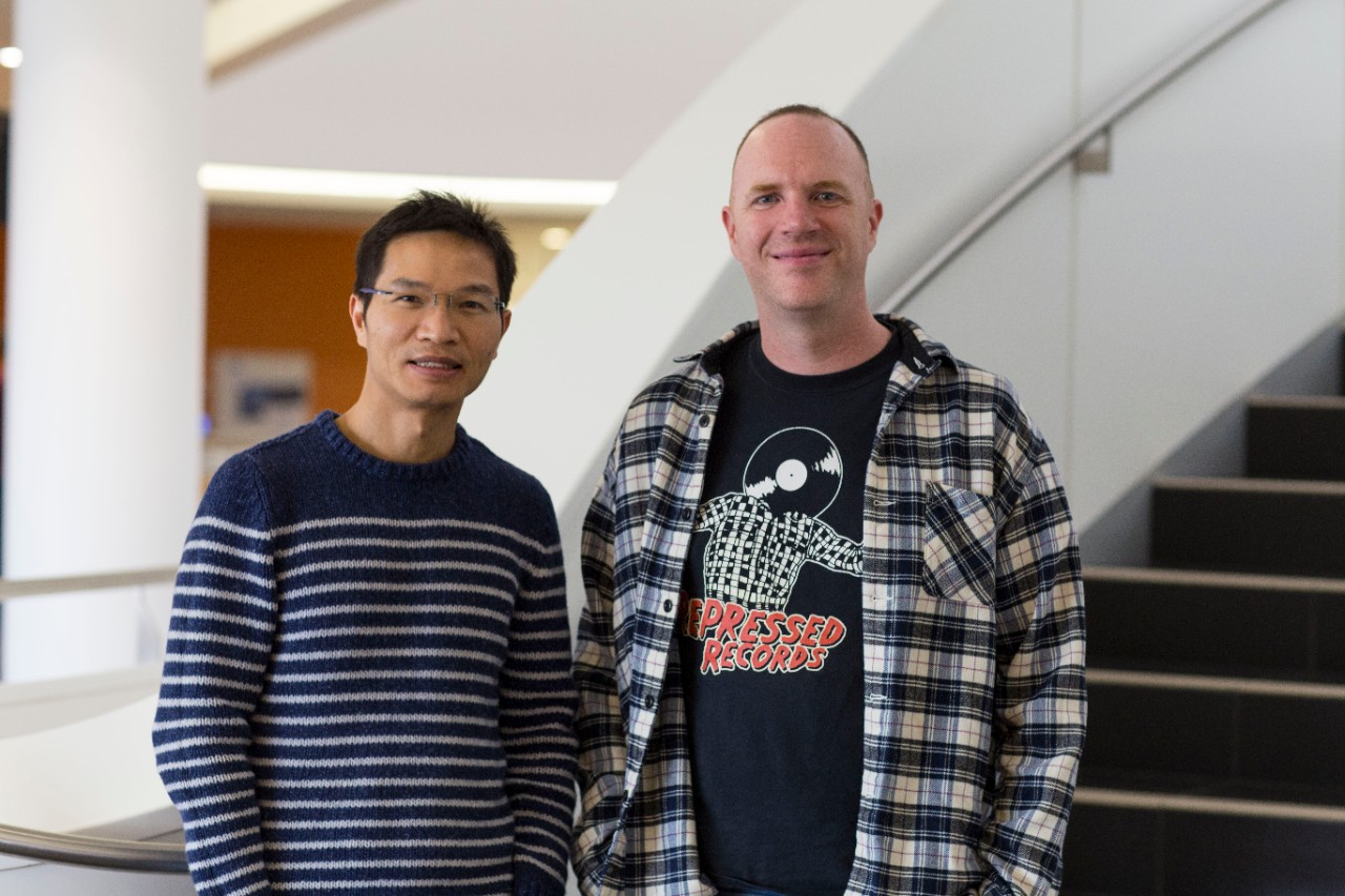 photo of Dr Thang Khuong and Associate Professor Greg Neely