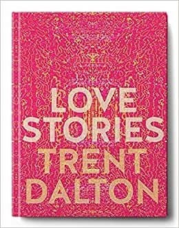 photo of a red book cover with the words Love Stories
