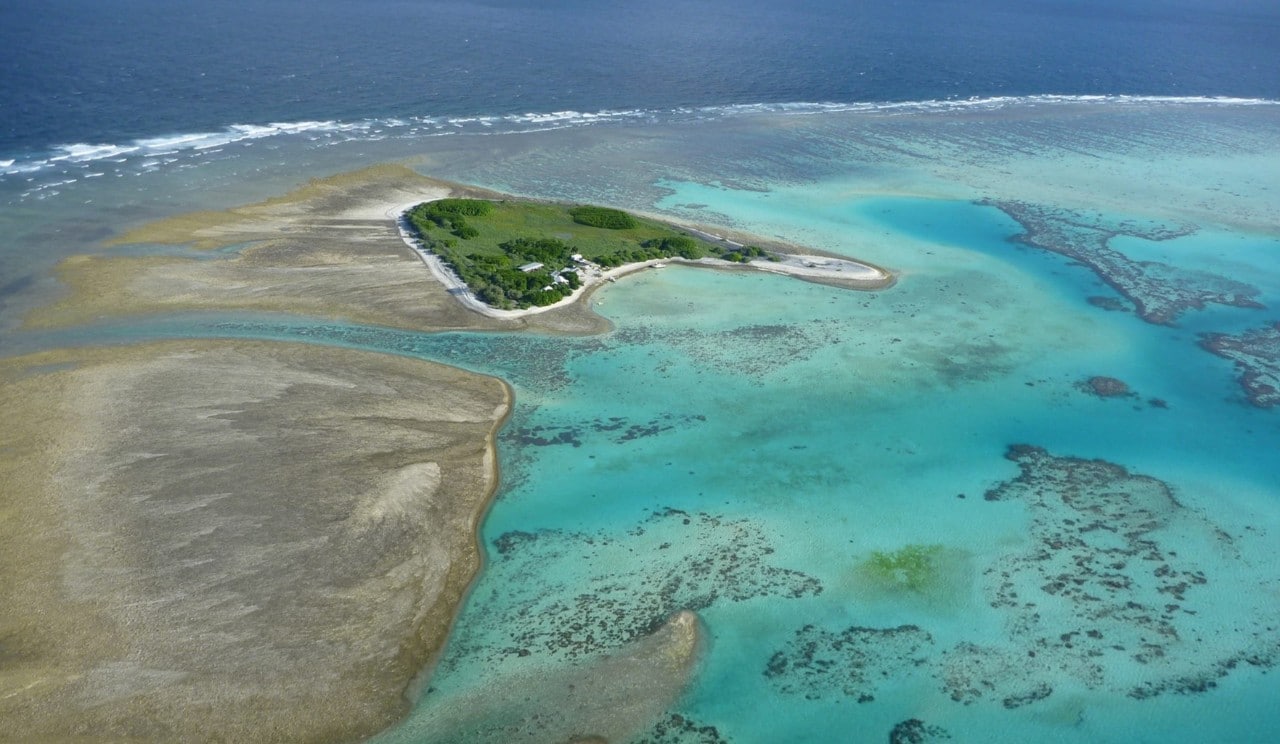 The University’s One Tree Island Research Station on the Southern Great Barrier Reef