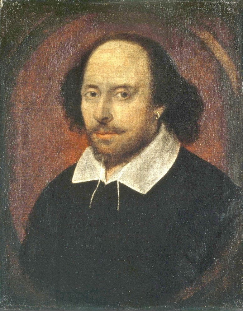 Portrait of William Shakespeare – John Taylor (1610). 