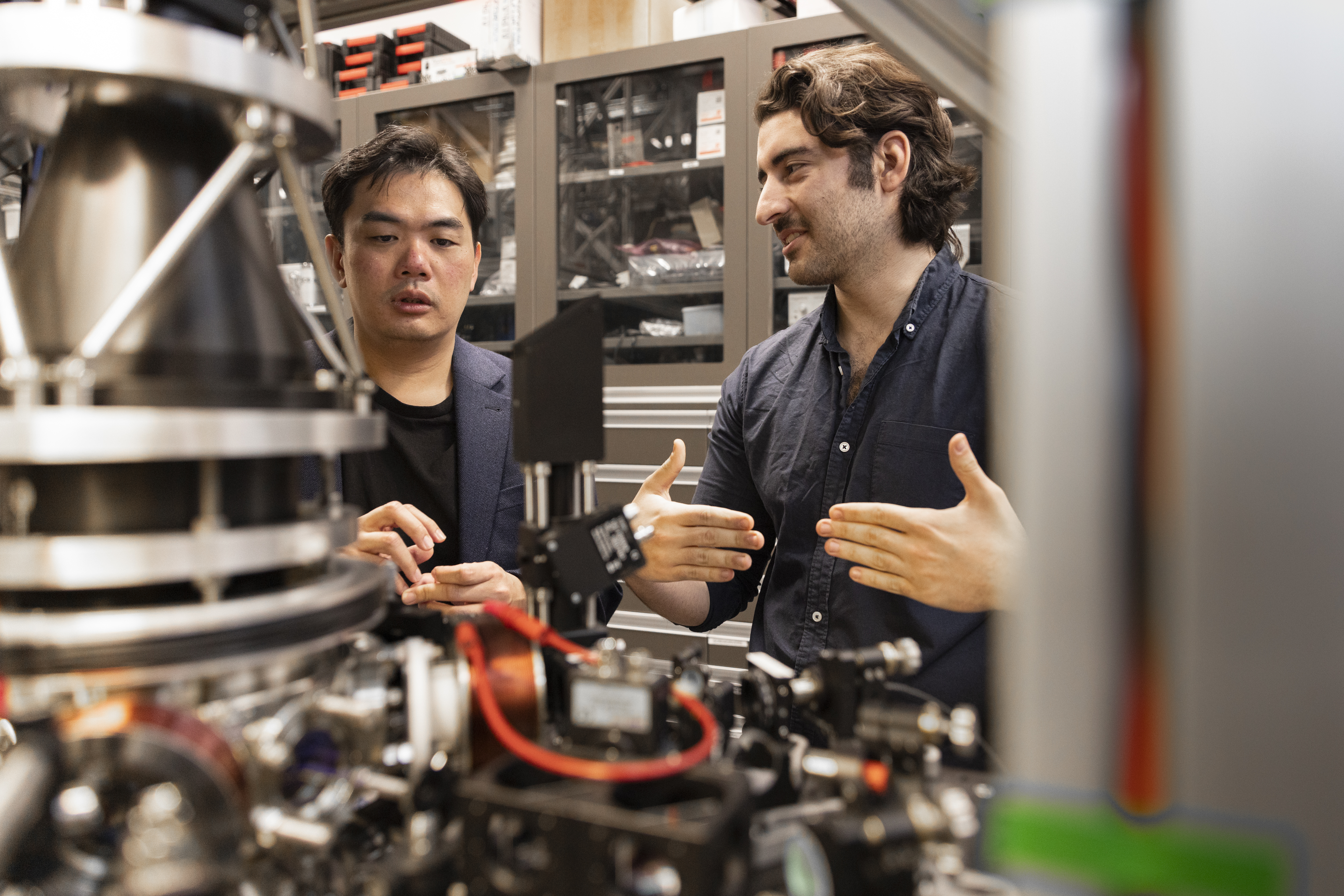 Tingrei Tan and student Vassili Matsos