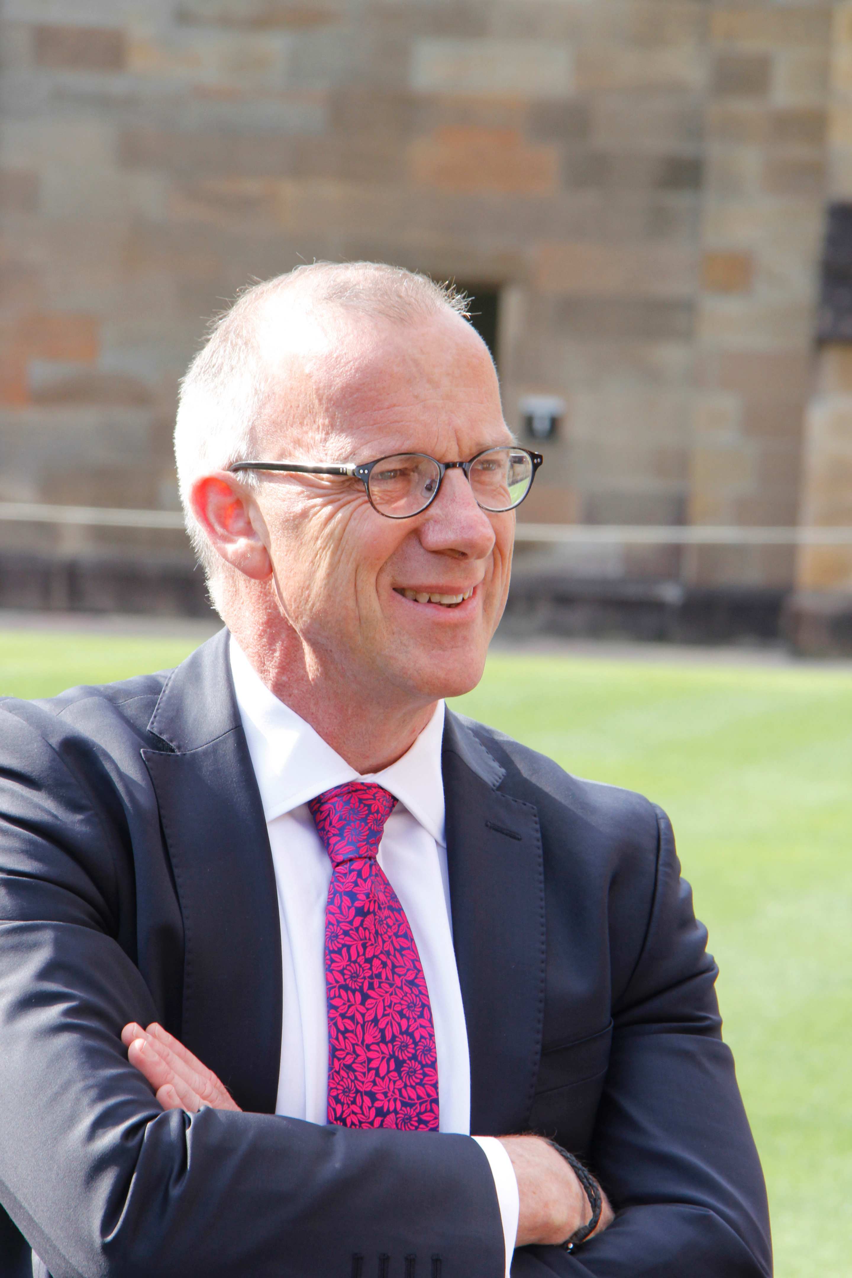 Profile shot of Dr Michael Spence, University of Sydney Vice-Chancellor and Principal. 