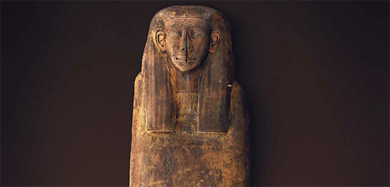 Ancient Egyptian coffin lid of Mer-Neith-it-es