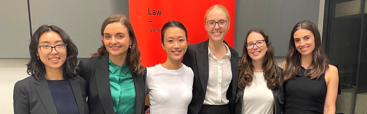 El equipo de la Facultad de Derecho de Sydney ocupó el tercer lugar en el mundo
