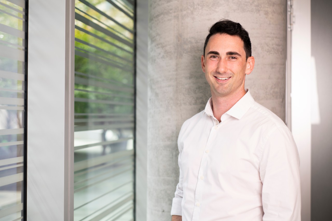 Headshot of Sydney Nano Student Ambassador Jed Austin