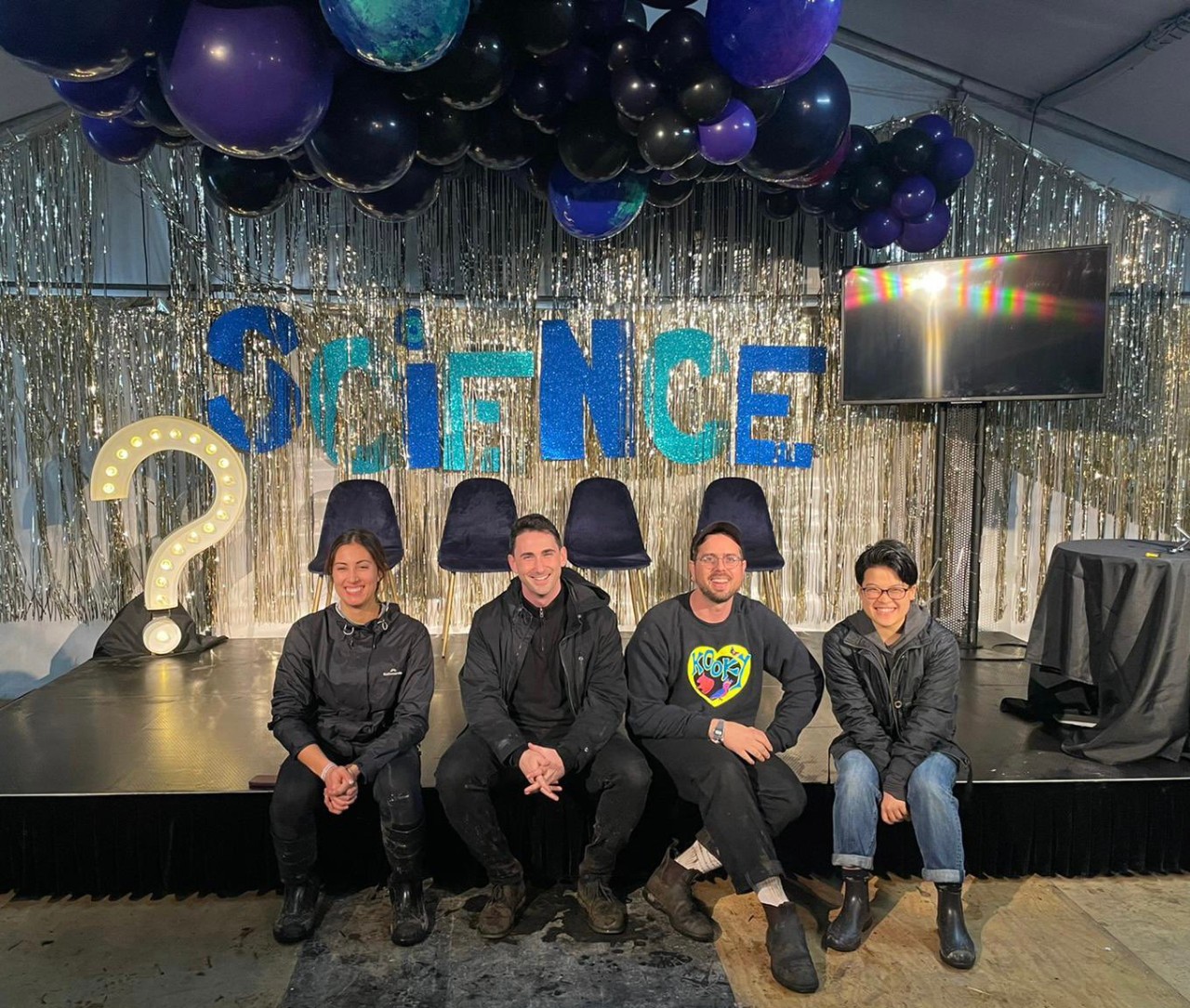 Sydney Nano Student Ambassadors at Splendour in the Grass