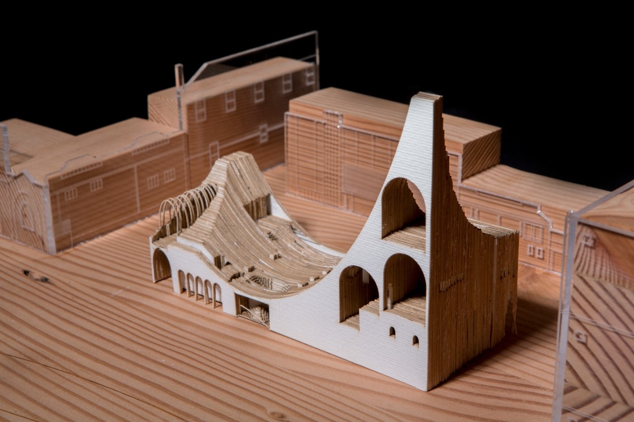 The Arch-Museum, a project by graduate student Gracie Guan.