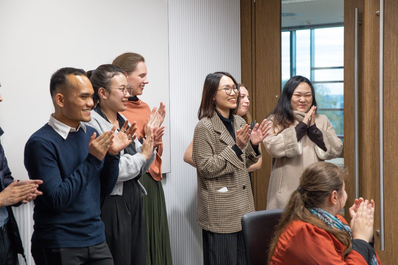 students at the make a real difference event
