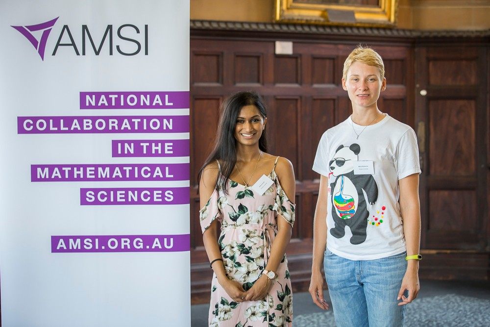 AMSI Summer School attendees at the opening ceremony