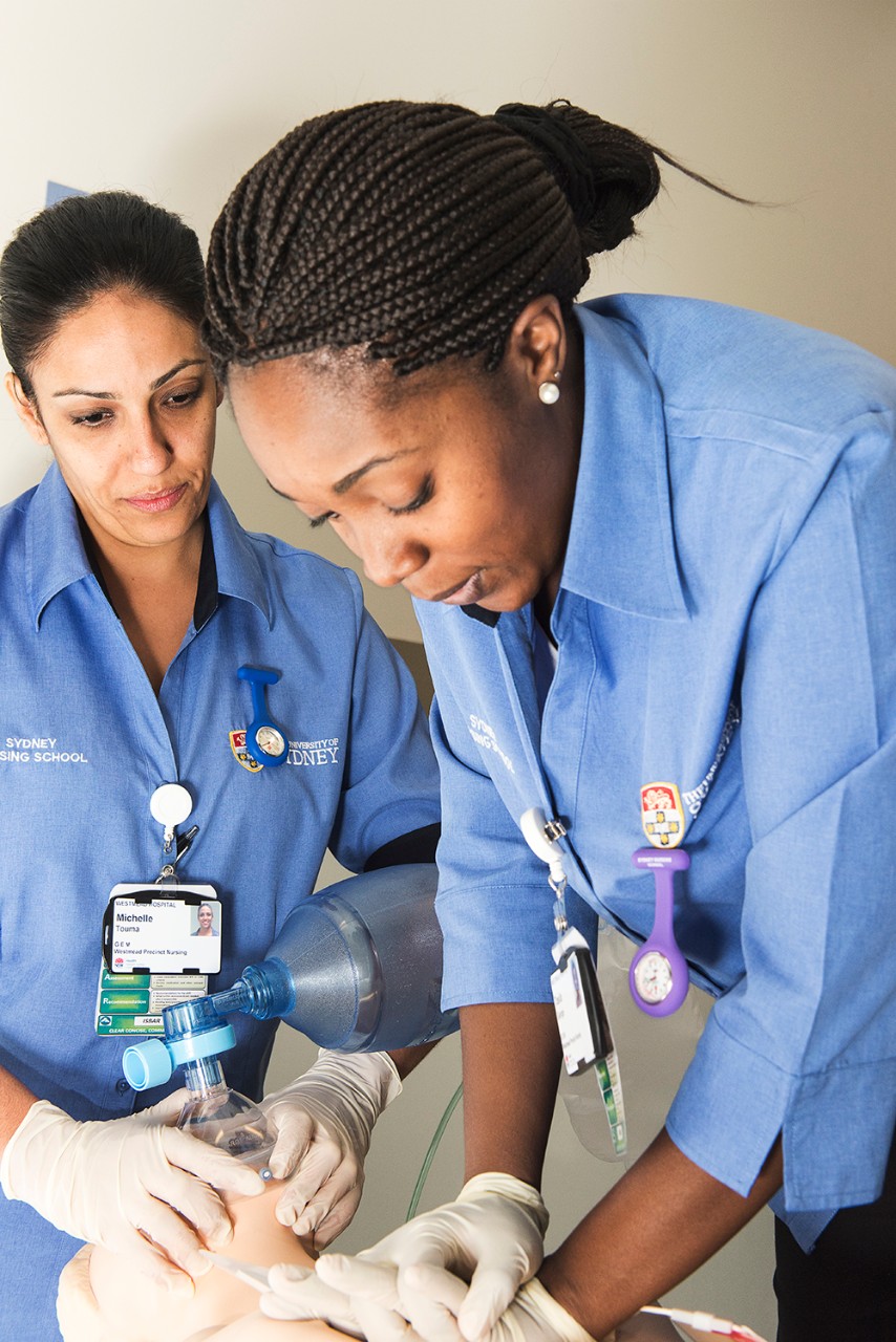 Nursing student Tasila George