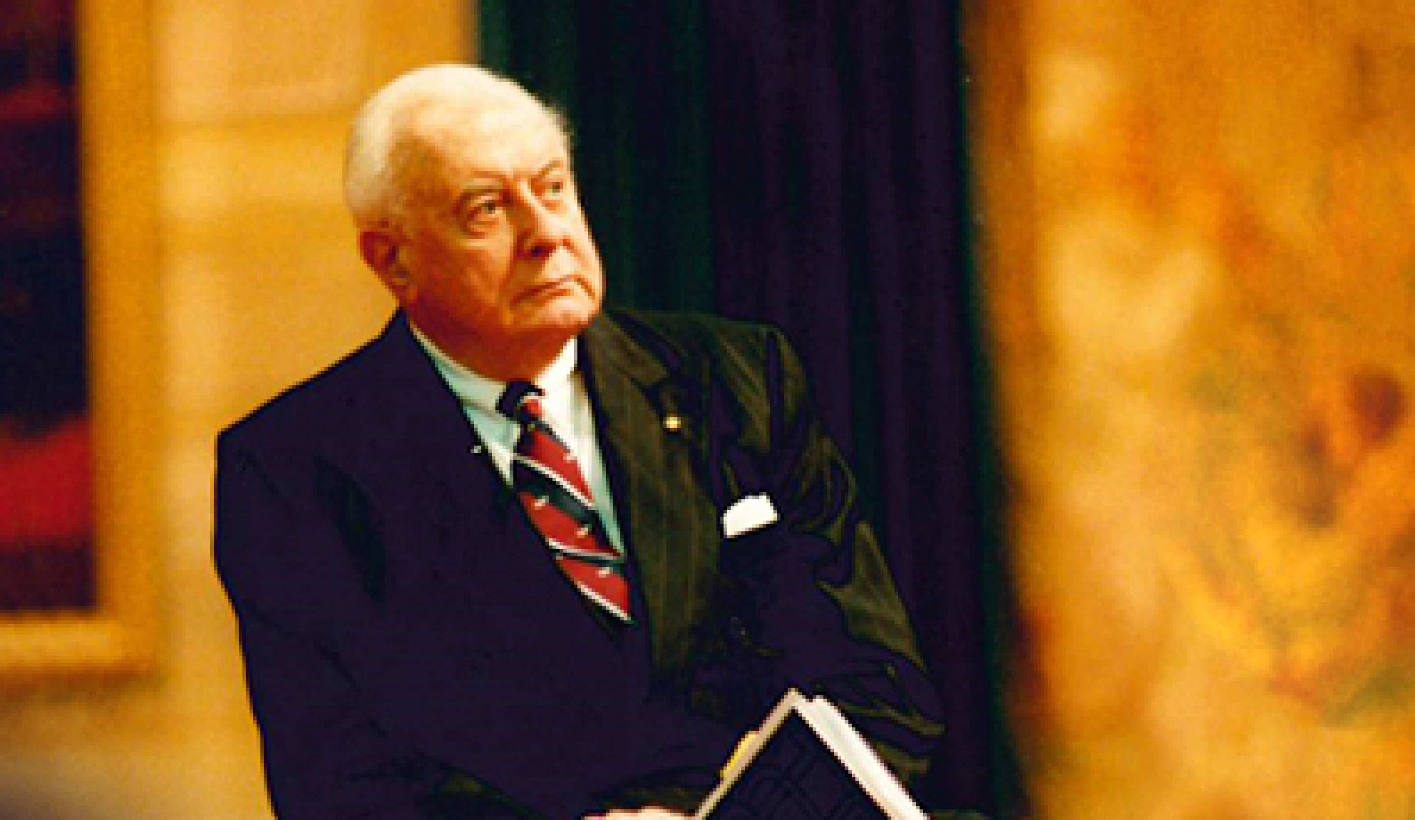 A photo of former Australian Prime Minister Gough Whitlam