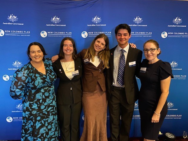 University of Sydney scholars at the Scholars Ceremony in Canberra