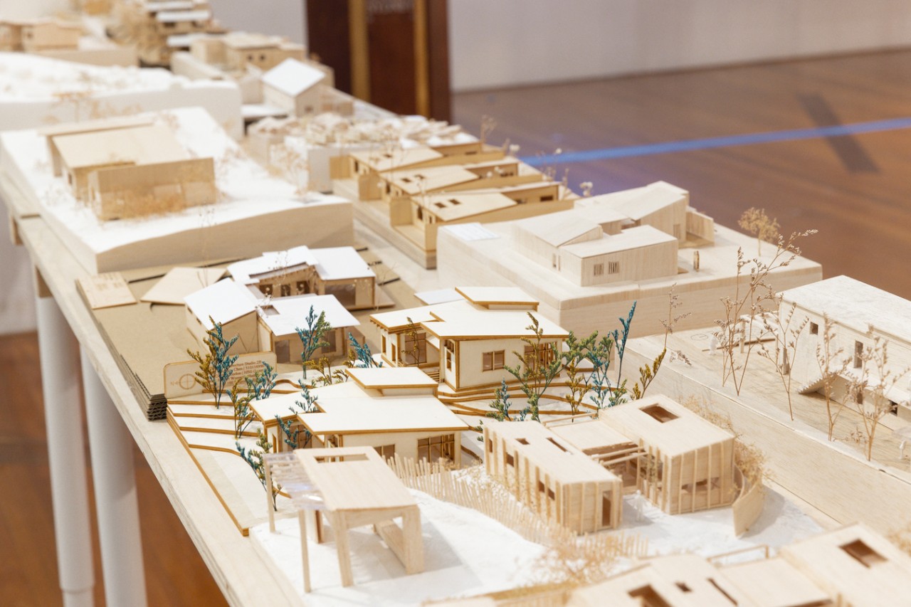 Student designs for women's housing in Hobart