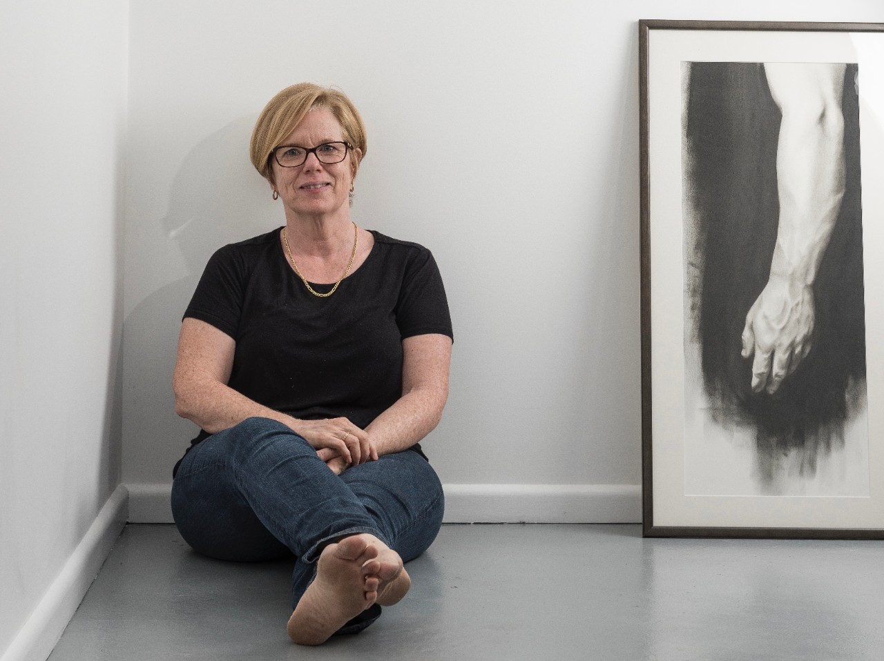 Catherine O’Donnell in her studio.