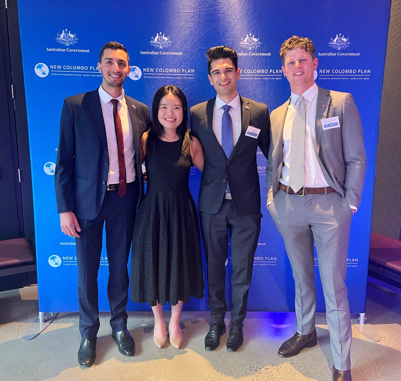 Ibrahim Taha, Carol Lin, Ricky Rangra and Joshua Ellis