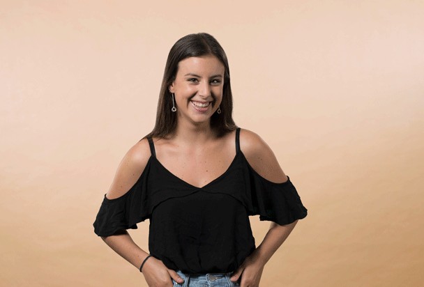 Photograph of science student Maddison Eveleigh