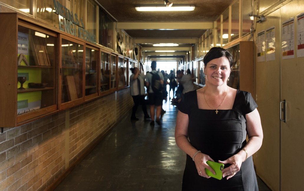 The young Donna Loughran, could never have imagined that she would one day have a career in education and help others reach their potential