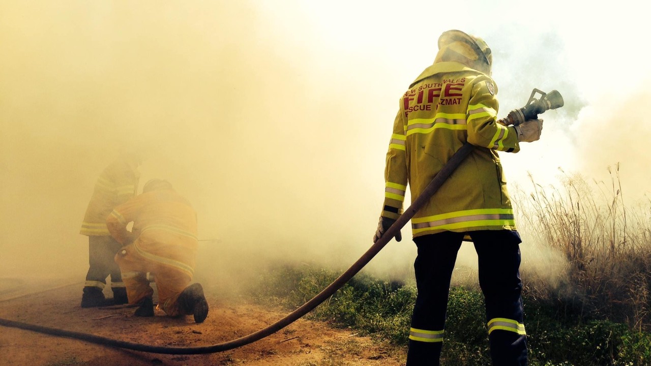 Hazard reduction at the Narrabri research farm. Credit: Kieran Shephard.