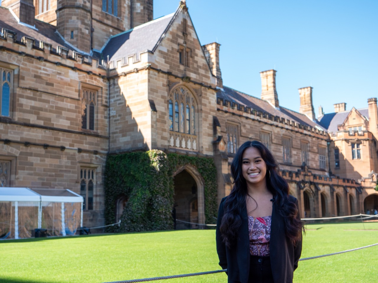 Kintan at the quadrangle, the University of Sydney
