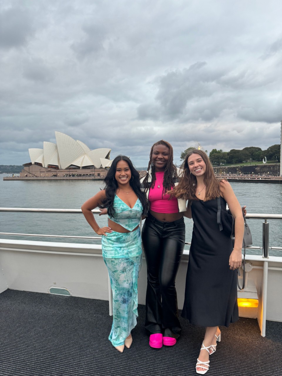 Kintan with her friends in Sydney
