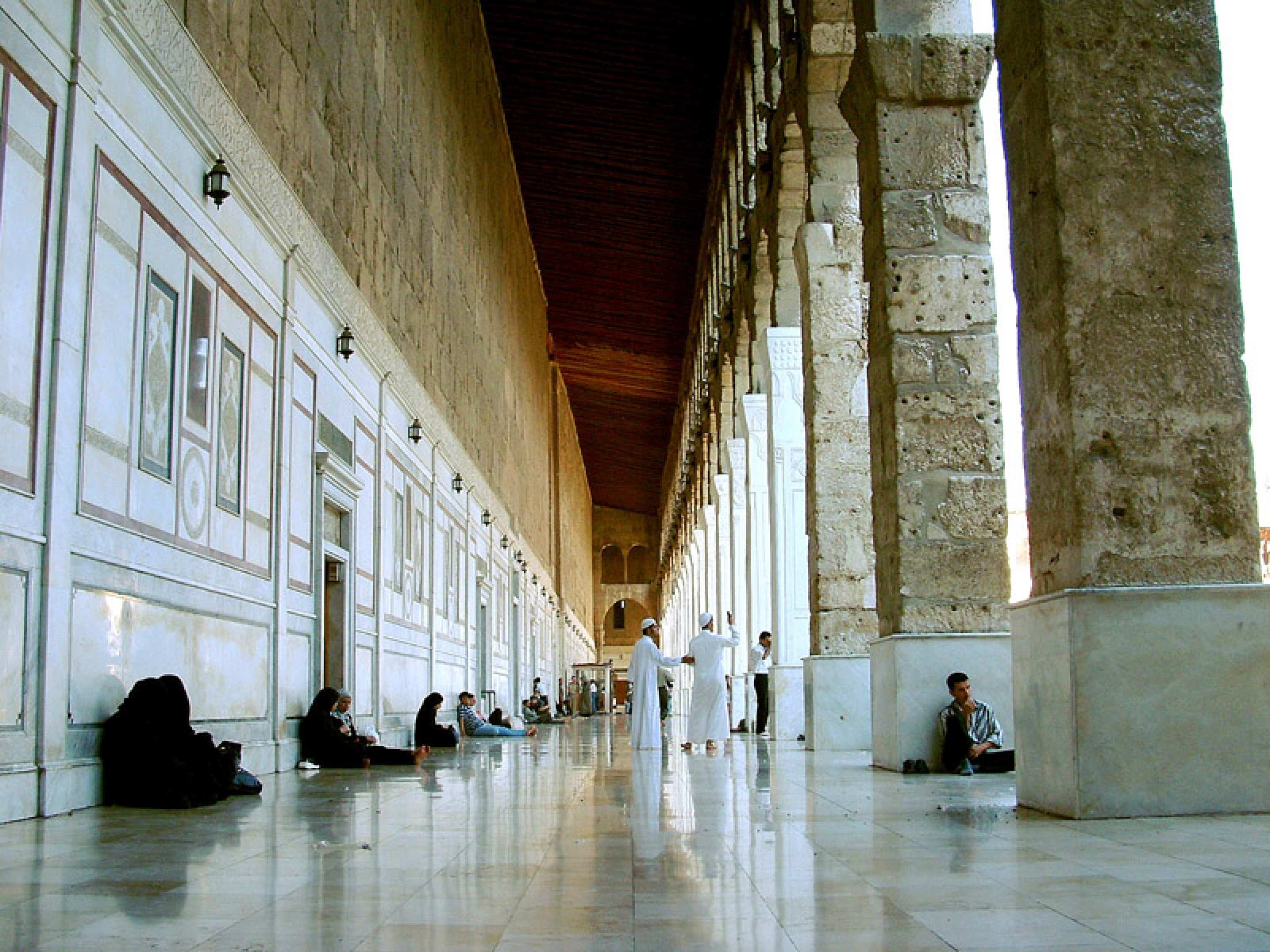 A mosque in Damascus