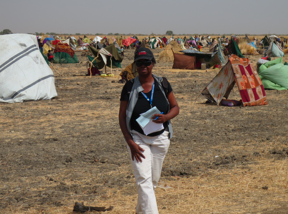 The living conditions in refugee camps are often very basic (photo supplied).