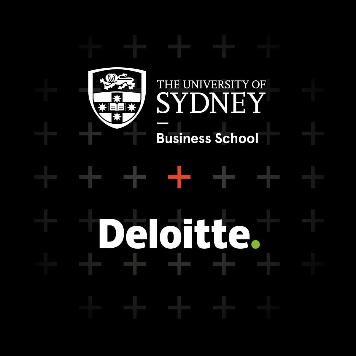 university of sydney business school and deloitte logos