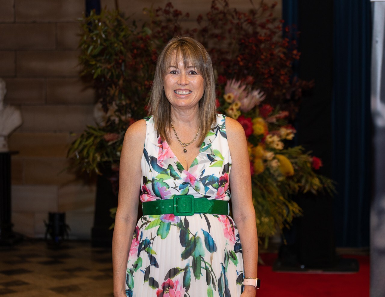 A photograph of Fiona Wright at the Dr Charles Perkins Oration 