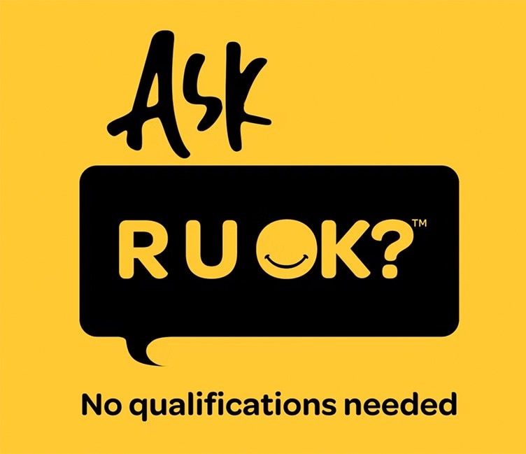 Ask R U OK? no qualifications needed