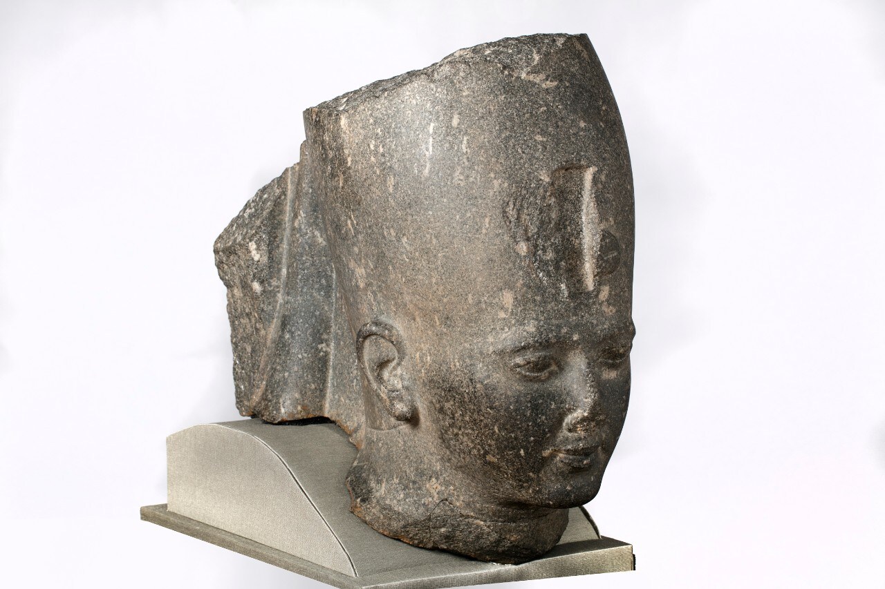 Granodiorite head of Rameses II