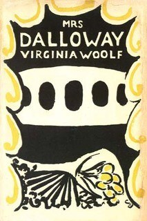 Virginia Woolf, Mrs. Dalloway (1925) Dust jacket designed by Vanessa Bell