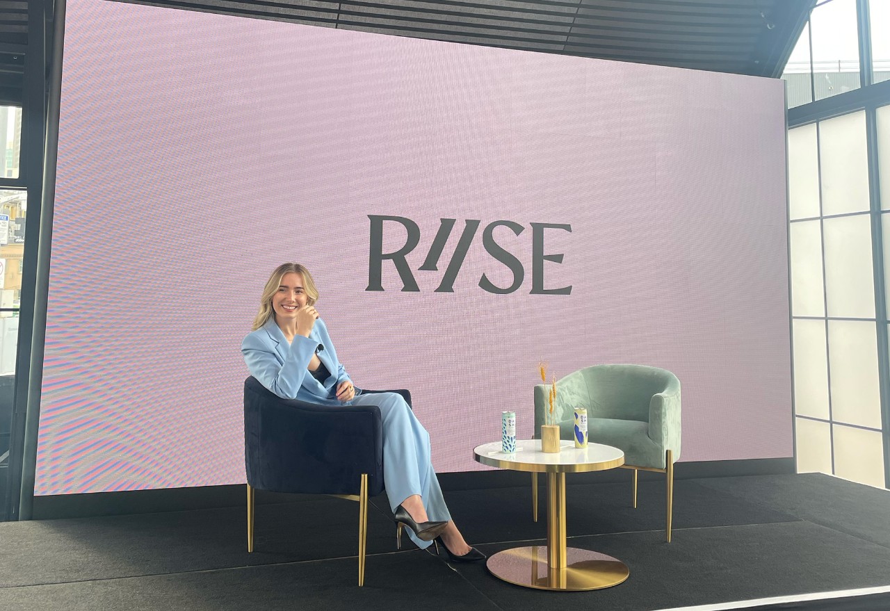 Elizabeth Roberts at an event for Riise