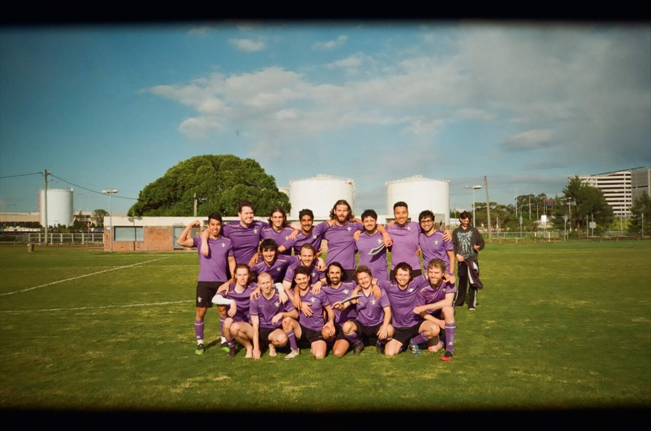 Football team photo