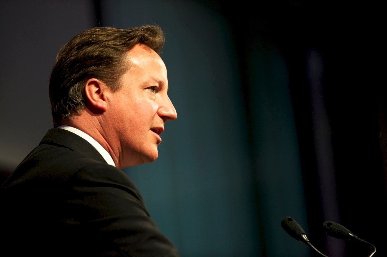 UK Prime Minister David Cameron. Image: Wikimedia Commons.